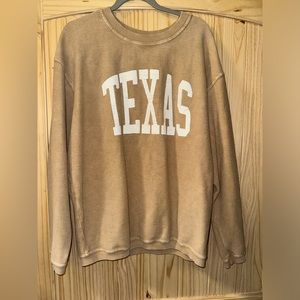 Texas corded sweatshirt size M